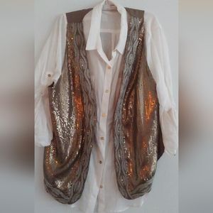 Chico Sequin Vest